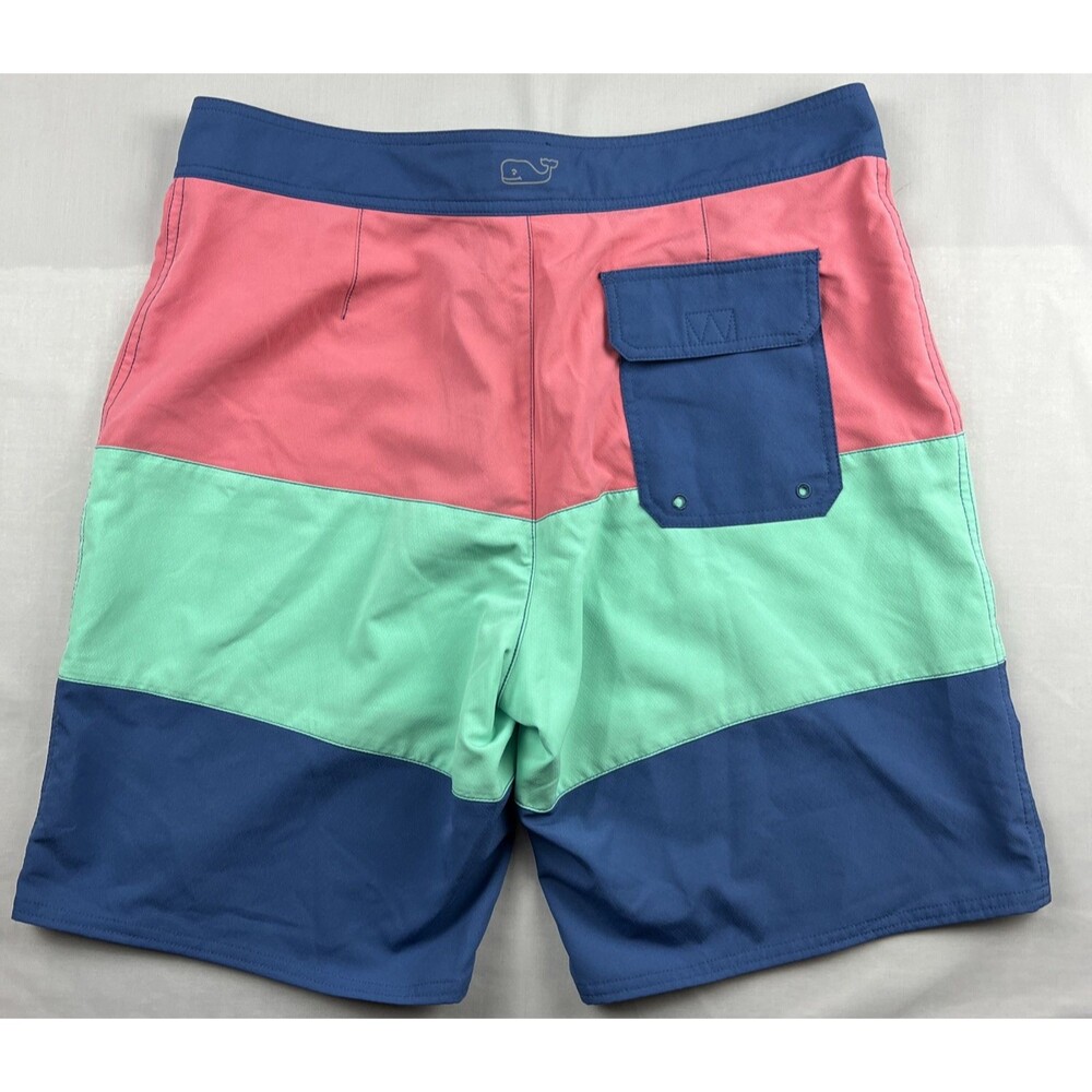 Vineyard Vines Swimsuit Men’s Color Block 34 No Liner NWOT - Picture 2 of 7